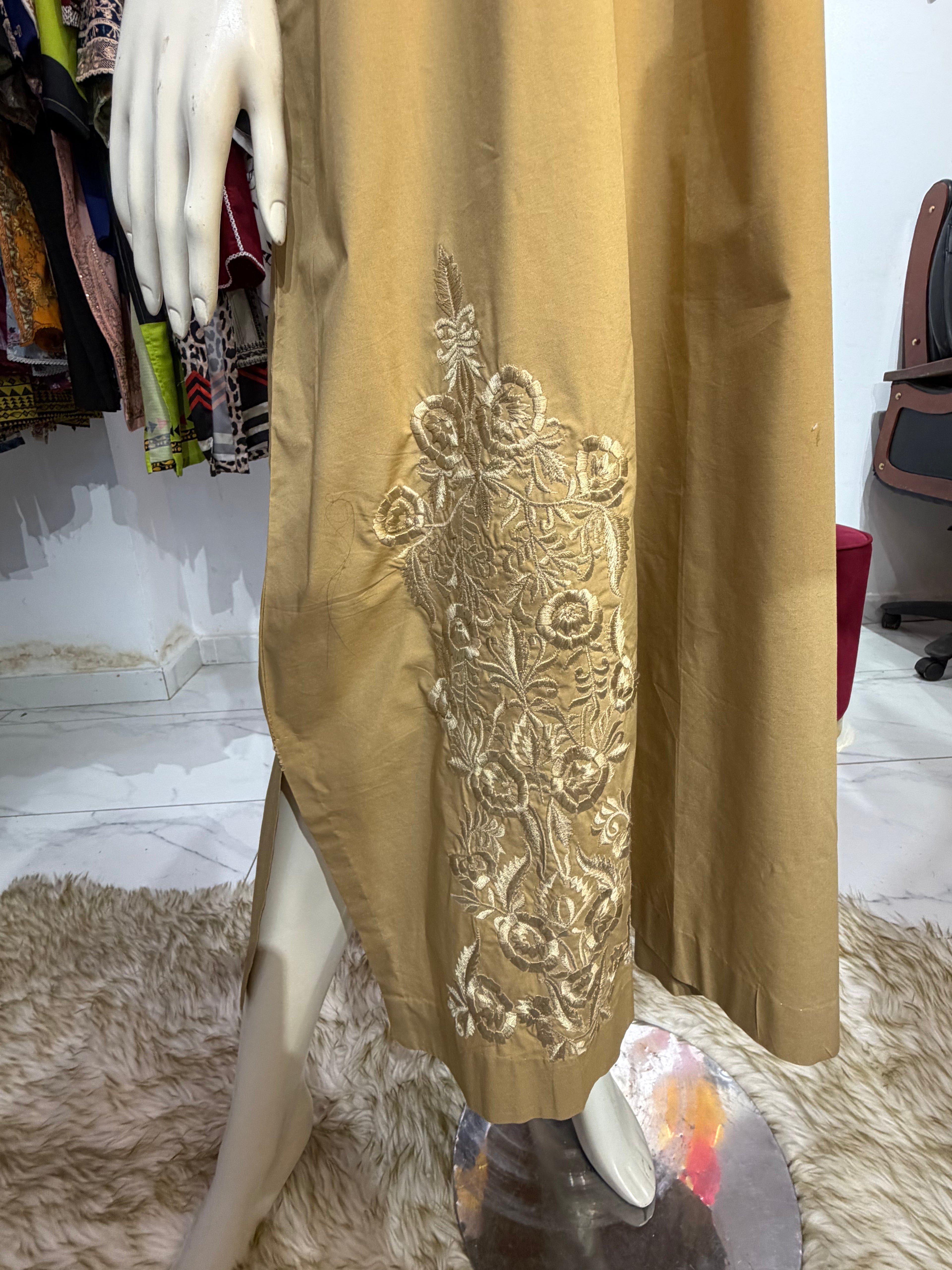 Cotton Embroidery Kaftaan