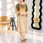 Ivory Noir – 2 Piece Lawn Suit