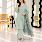 Mint Serenity – 3 Piece Lawn Suit