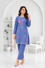 Autumn Bloom - 2 Pieces Lawn Suit - Image 3