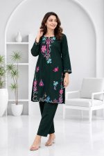 Autumn Bloom - 2 Pieces Lawn Suit